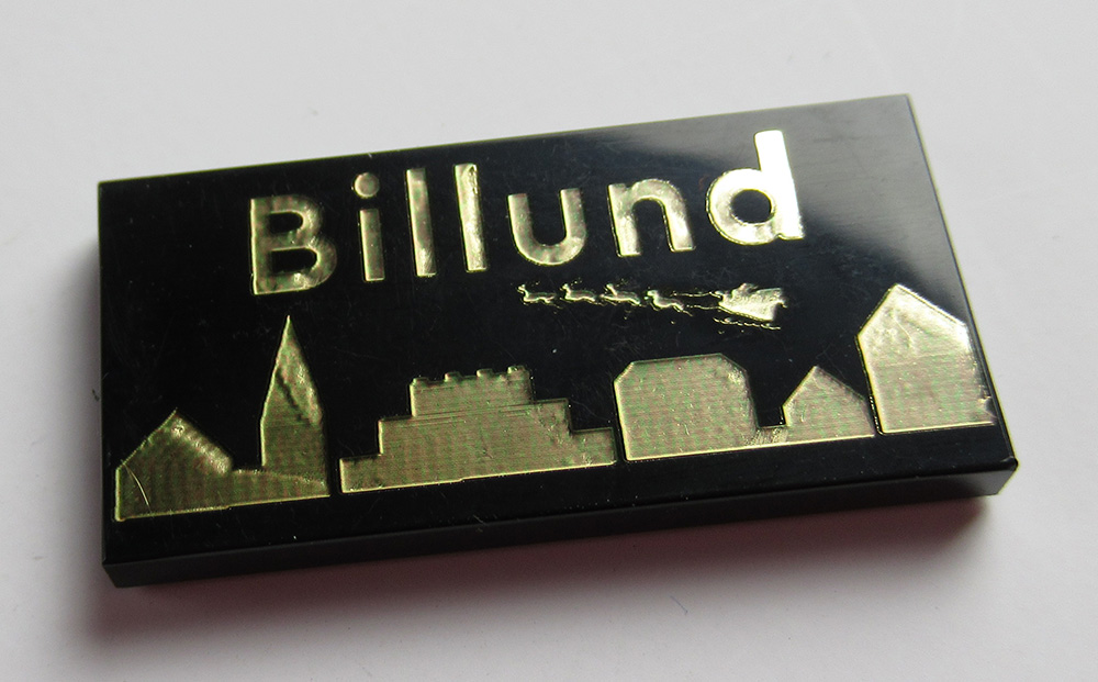 Bild von Billund X-mas 2 x 4 - Tile