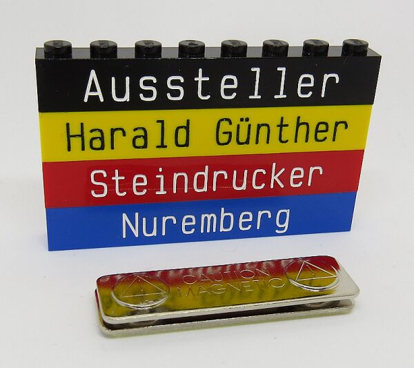 #Afol-Namenssteine  +  Ansteckmagnet